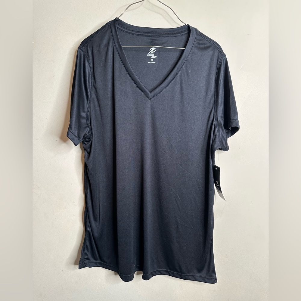 Energy zone size 1X black men’s T-shirt